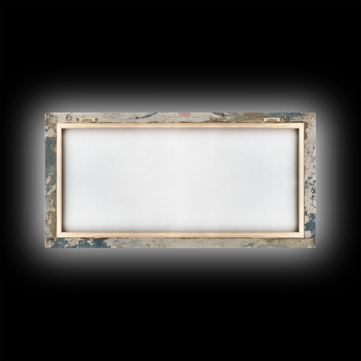 Calm Face with Closed Eyes and Simple Framed Canvas Print, Zen Art, Wall Art, Living Room Decor, Oil Painting, Zen, ZEN-2x1-18