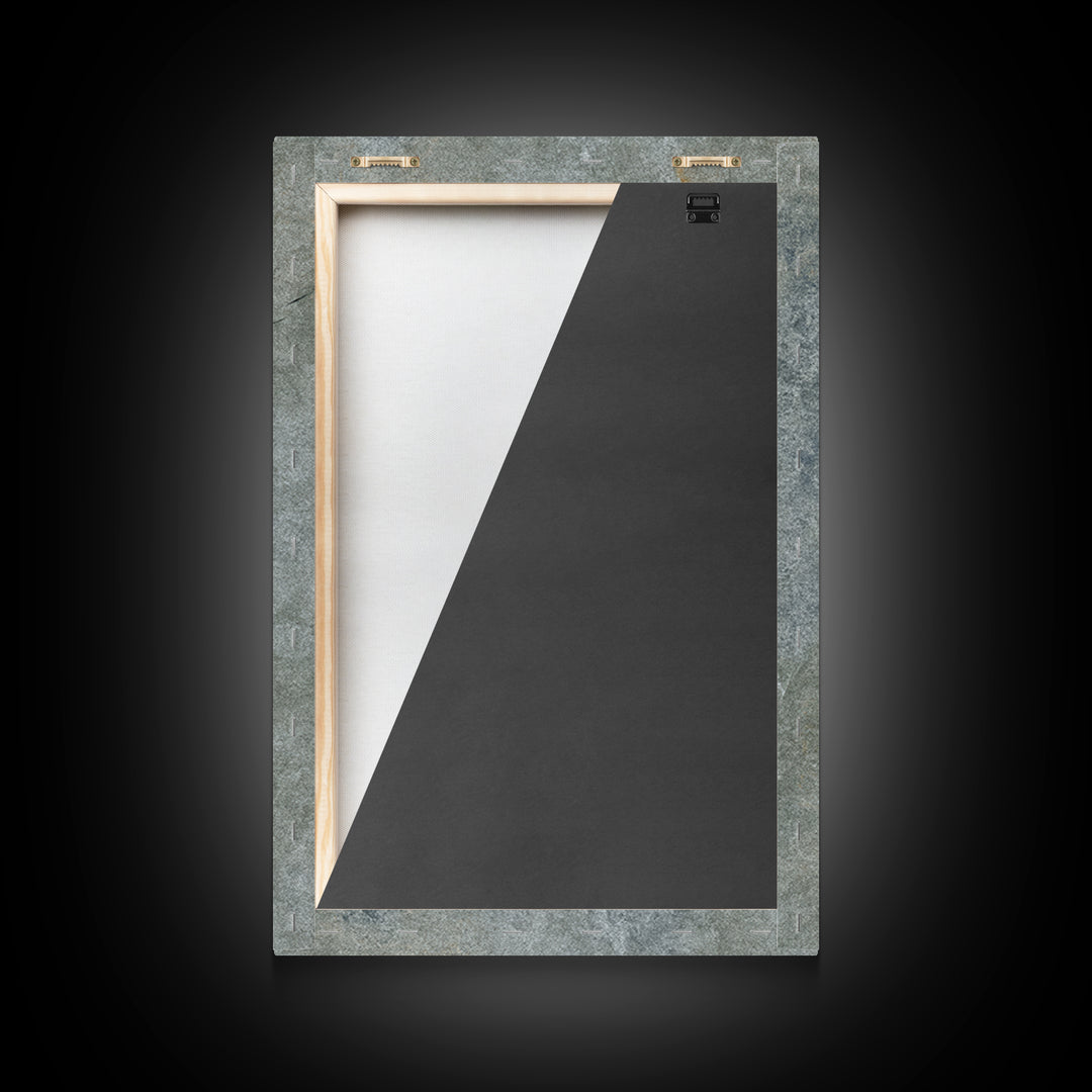 Calm Face with Closed Eyes and Simple Canvas Print, Zen Art, Abstract Art, Living Room Decor, Fine Art, Zen, Wabi Sabi Wall Art, ZEN-2x3-54