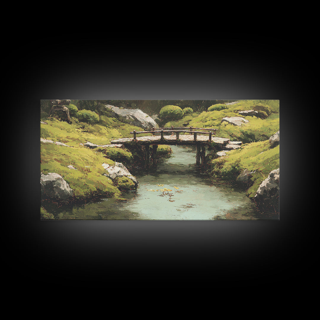 Serene Lake At Dawn With Fisherman In Rowboat And Misty Atmosphere Wall Art