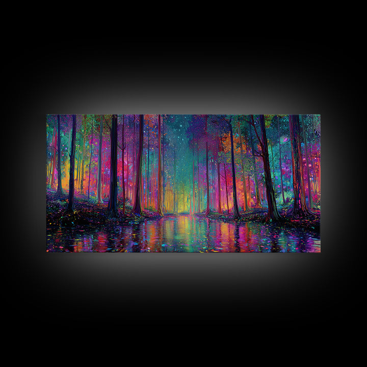 Tranquil Ocean Sunset With Gentle Waves Wall Art Painting Canvas Print For Coastal Bedroom Or Living Room Decor Large Framed Print