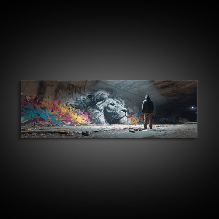 Biblical Moses Parting The Red Sea Epic Fantasy Wall Art Canvas Print Inspired By Legendary Story For Spiritual Home Decor And Office Art