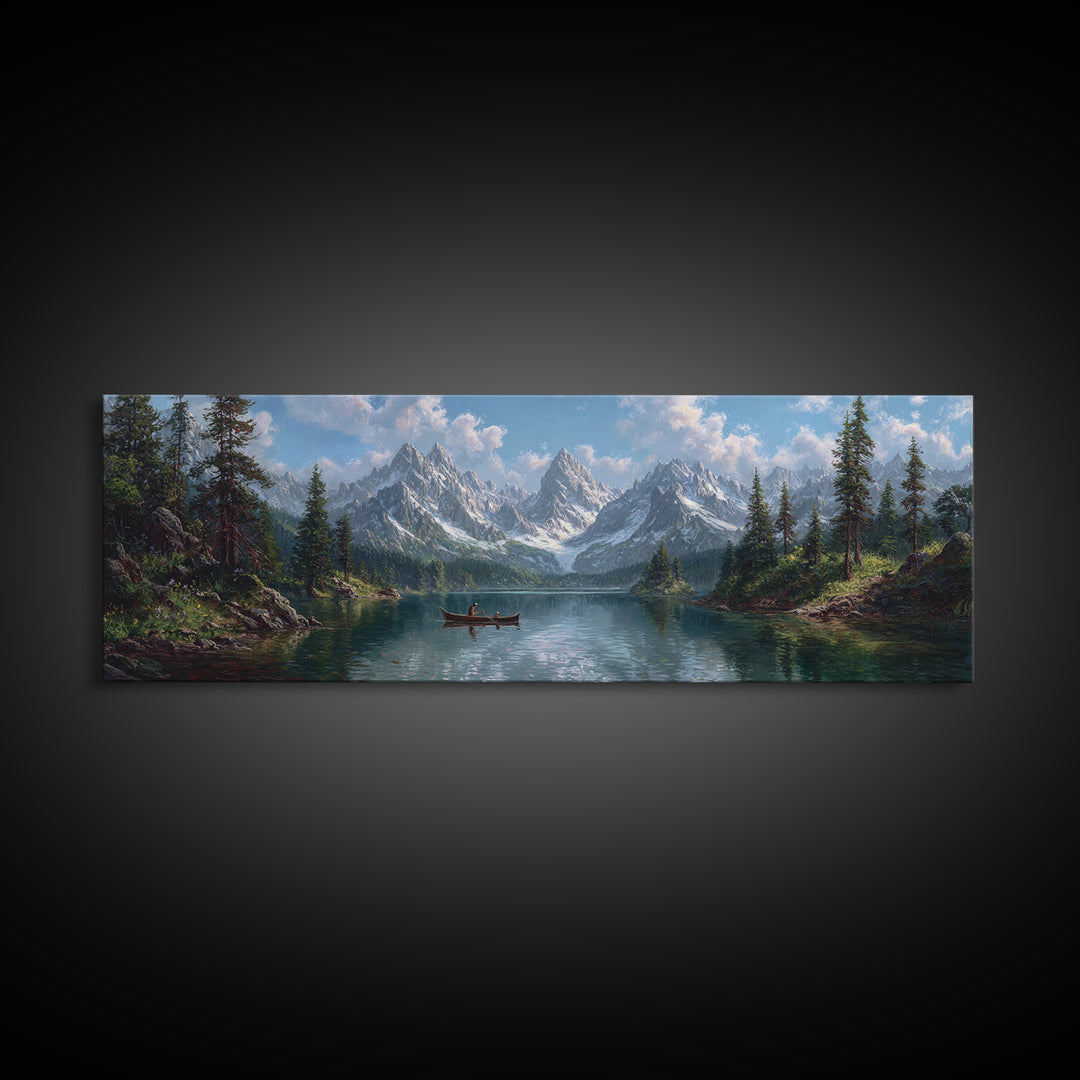 Dramatic Battle Scene With Dragons Breathing Fire Over A Burning Medieval City Fantasy Wall Art Framed Canvas