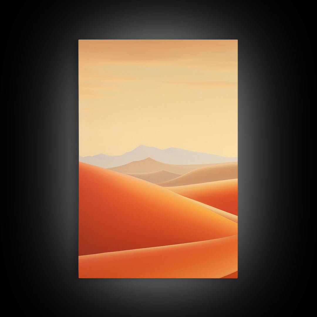 Desert Wall Art, Sand Dunes Print, Landscape Wall Art, Canvas Print, Wall Art, 3 Piece Wall Art, Family Home Decor, Living Room Prints