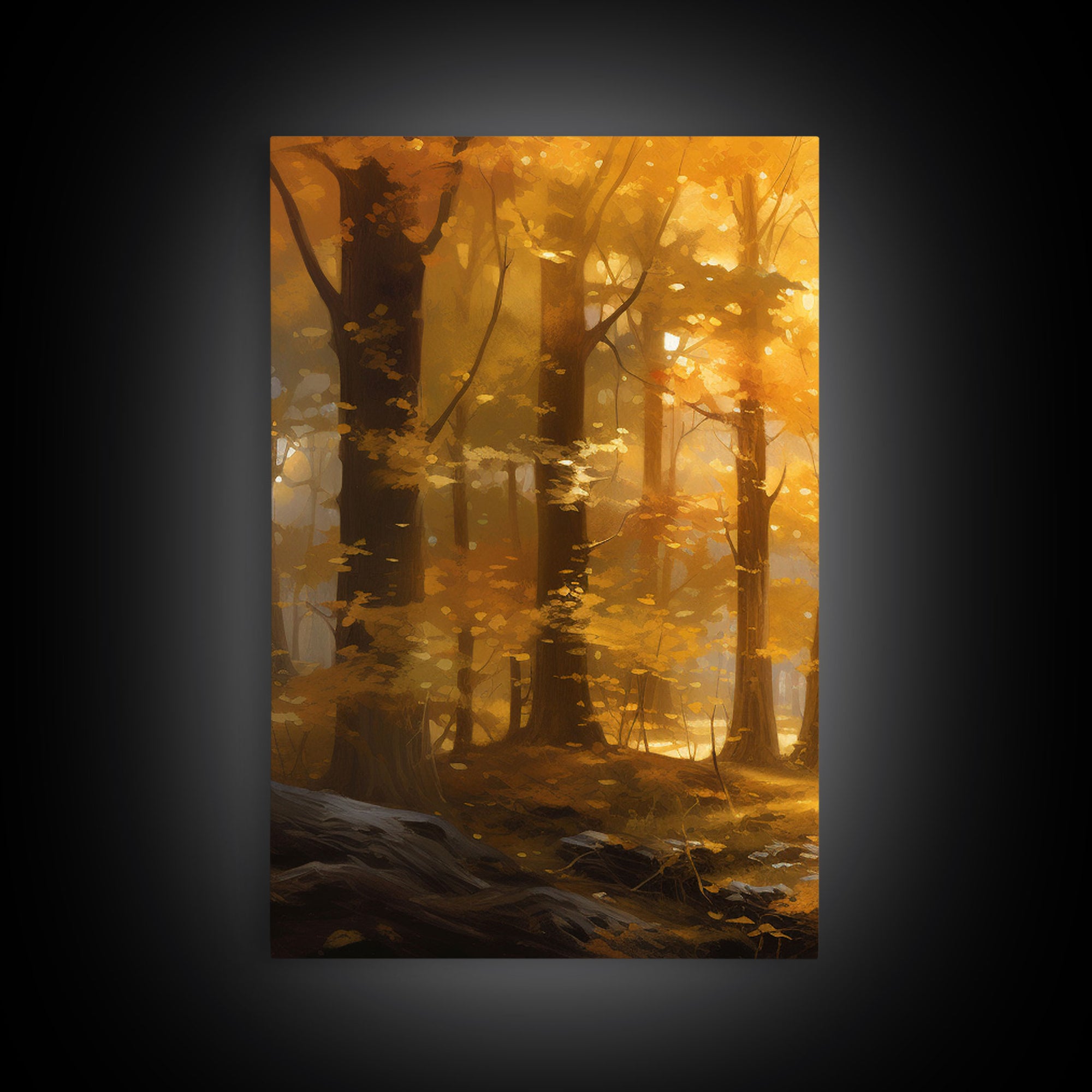3 Piece Canvas Print - Fall Decor - Thanksgiving Table Decor - Halloween Decor - Thanksgiving Decor - Fall / Autumn Decor - Cottagecore