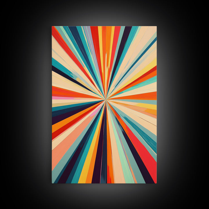 Mid Century Modern Vertical Print, Tall Narrow Art, Modern Vertical Wall Art Print, Abstract Art, Geometric Wall Art, Home Decor, Large Boho Wall Art