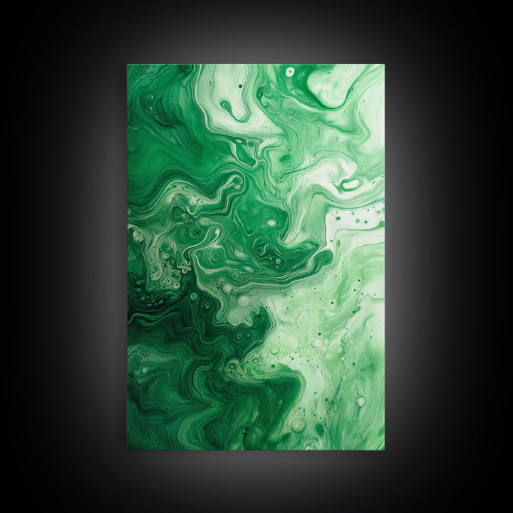 Abstract Sage Green Canvas Print, Modern Wall Art, Minimalist Home Decor, Wabi Sabi Wall Art, Farmhouse Living Room Decor