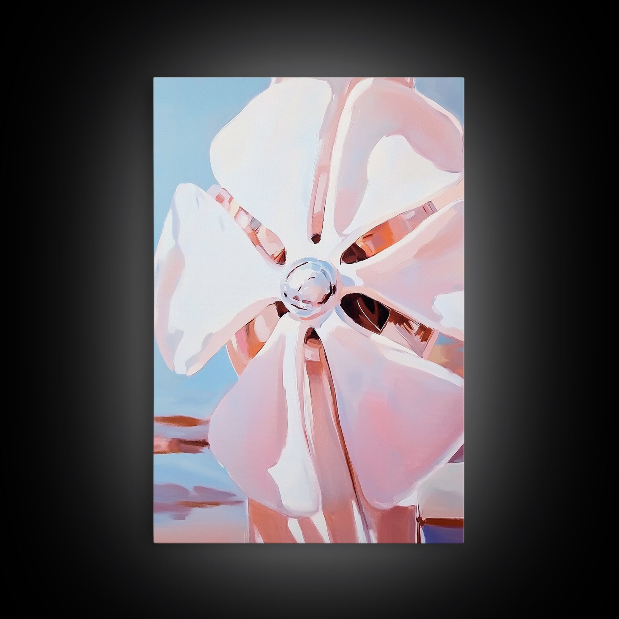 Boat Propeller, Maritime Art, Nautical Decor, Framed Canvas Print, Industrial Aesthetic, Modern Wall Art, Minimalist Home Decor