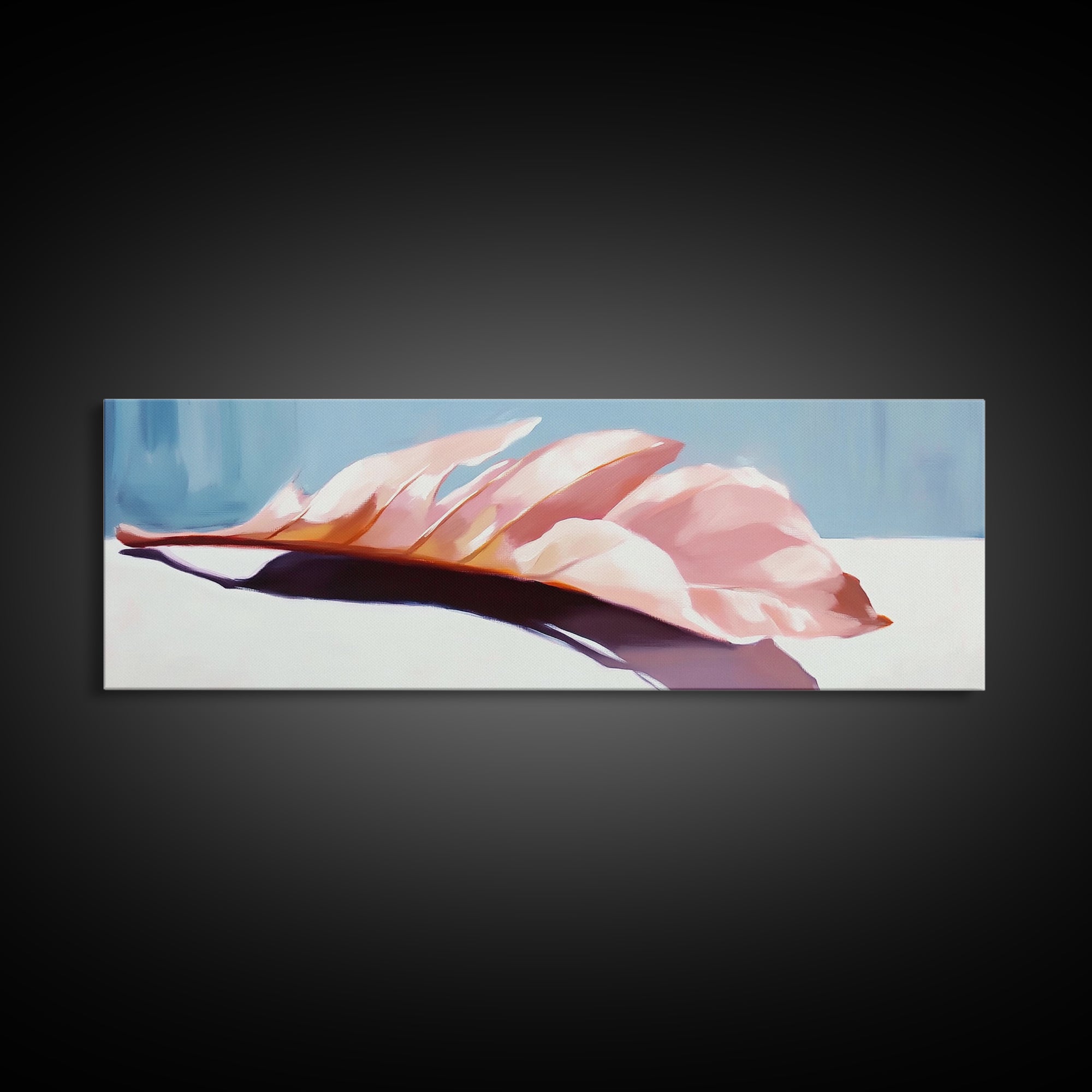 Autumn Leaves, Fall Nature Art, Warm Toned Wall Art, Cozy Aesthetic, Framed Canvas Print, Seasonal Home Decor, Bedroom Accent Piece