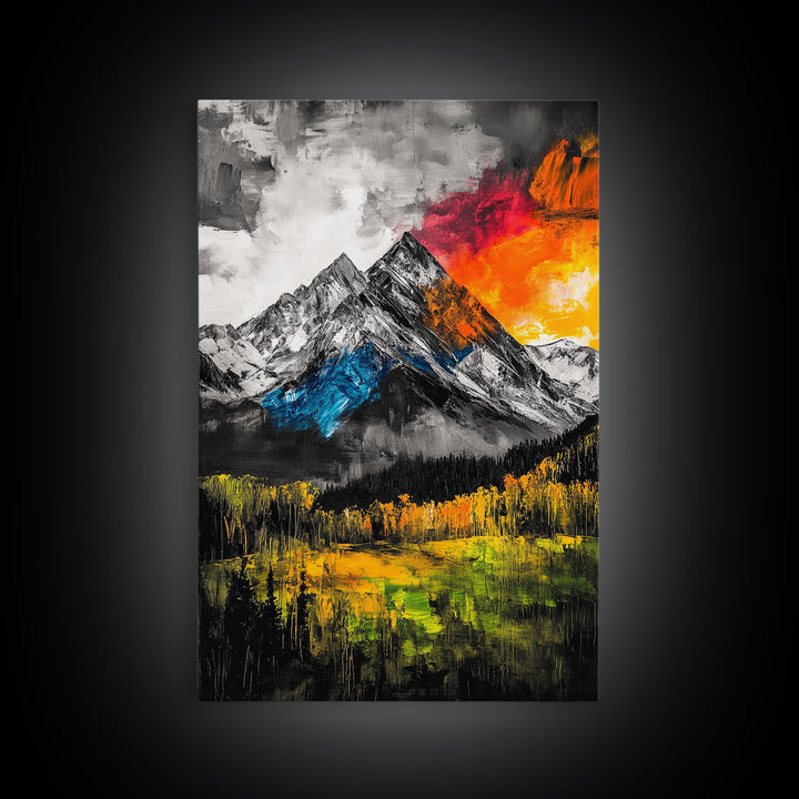 Abstract Ocean, Blue Waves, Coastal Art, Canvas Print, Beach Wall Decor, Modern Seascape, Minimalist Painting, Living Room Art