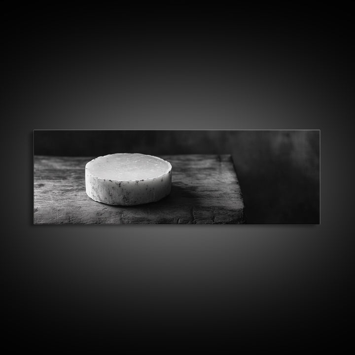 Artisan Soap, Rustic Table, Handmade Bath, Canvas Print, Kitchen Wall Art, Farmhouse Decor, Minimalist Bathroom Photography