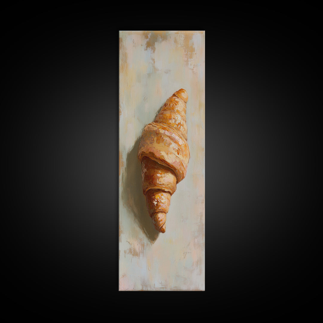 Orange Seashell Canvas Print, Coastal Wall Art, Beach House Decor, Nautical Bathroom Art, Ocean Inspired Home Decor, Gift For Her