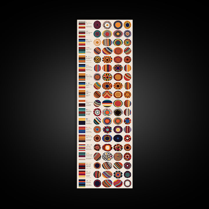 African Color Palette Basket Pattern Wall Art, Ankara Home Decor, Tribal Prints, Cultural Art Print, Textile Reference Poster