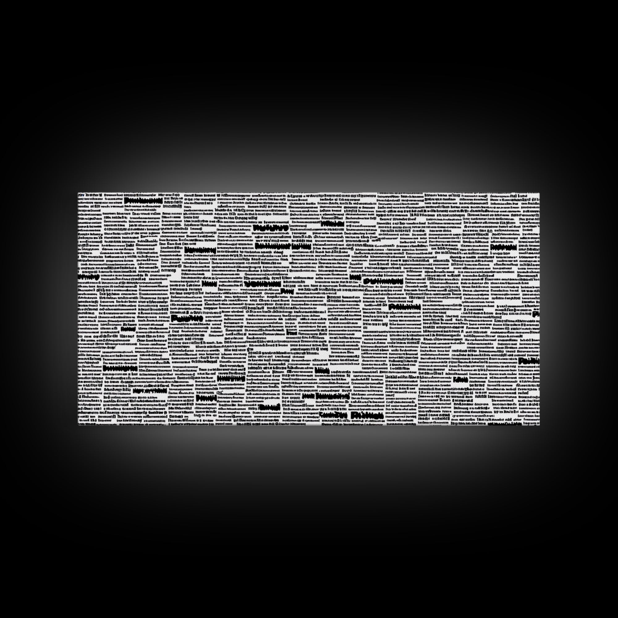 Black White Typographic Africa Map Wall Art, Modern African Art Print, Afrocentric Office Decor, Cultural Statement Piece