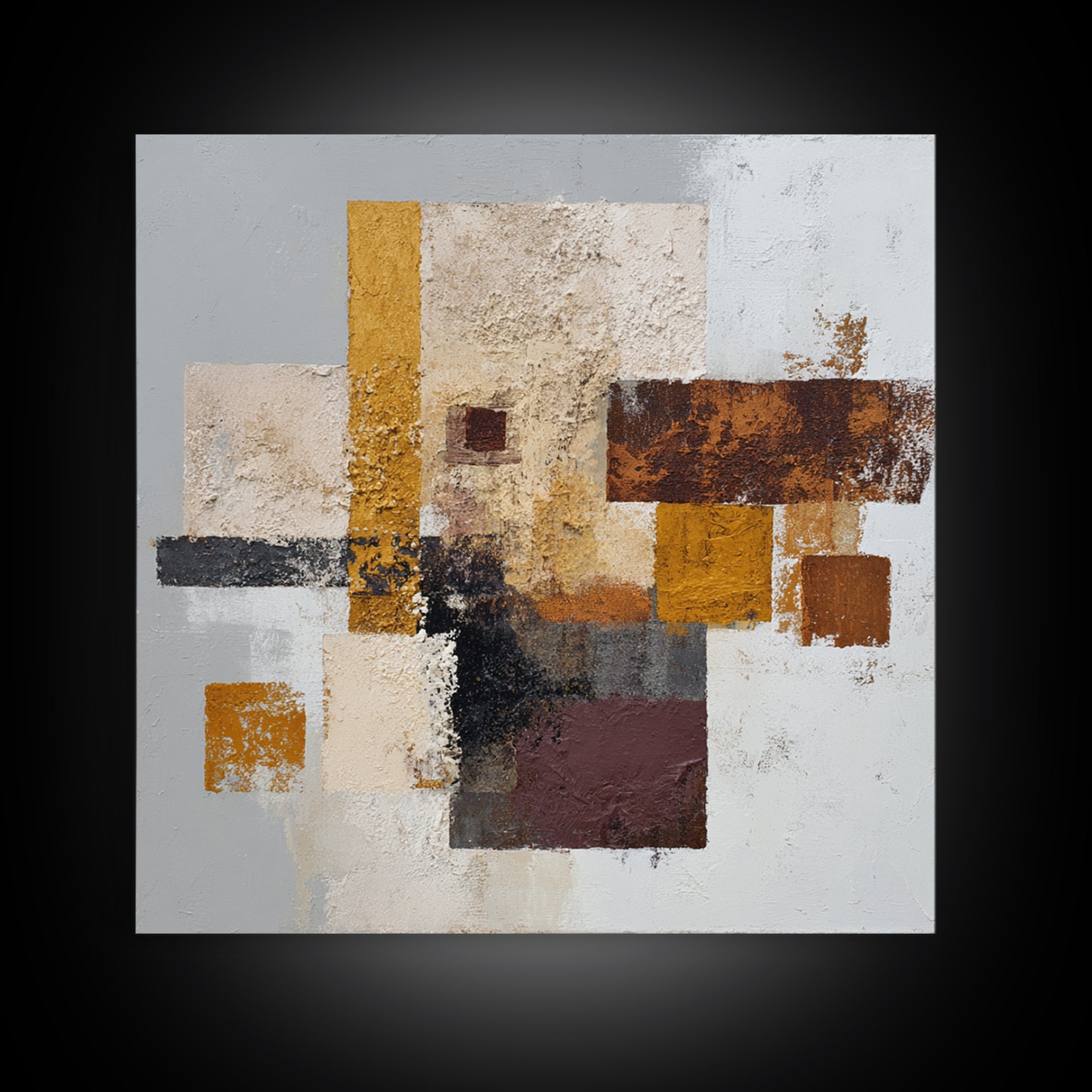 Textured Neutral Abstraction Framed Canvas Print, Art, Printable Art, Living Room Decor, Fine Art, Statement Artwork, ART-1x1-37