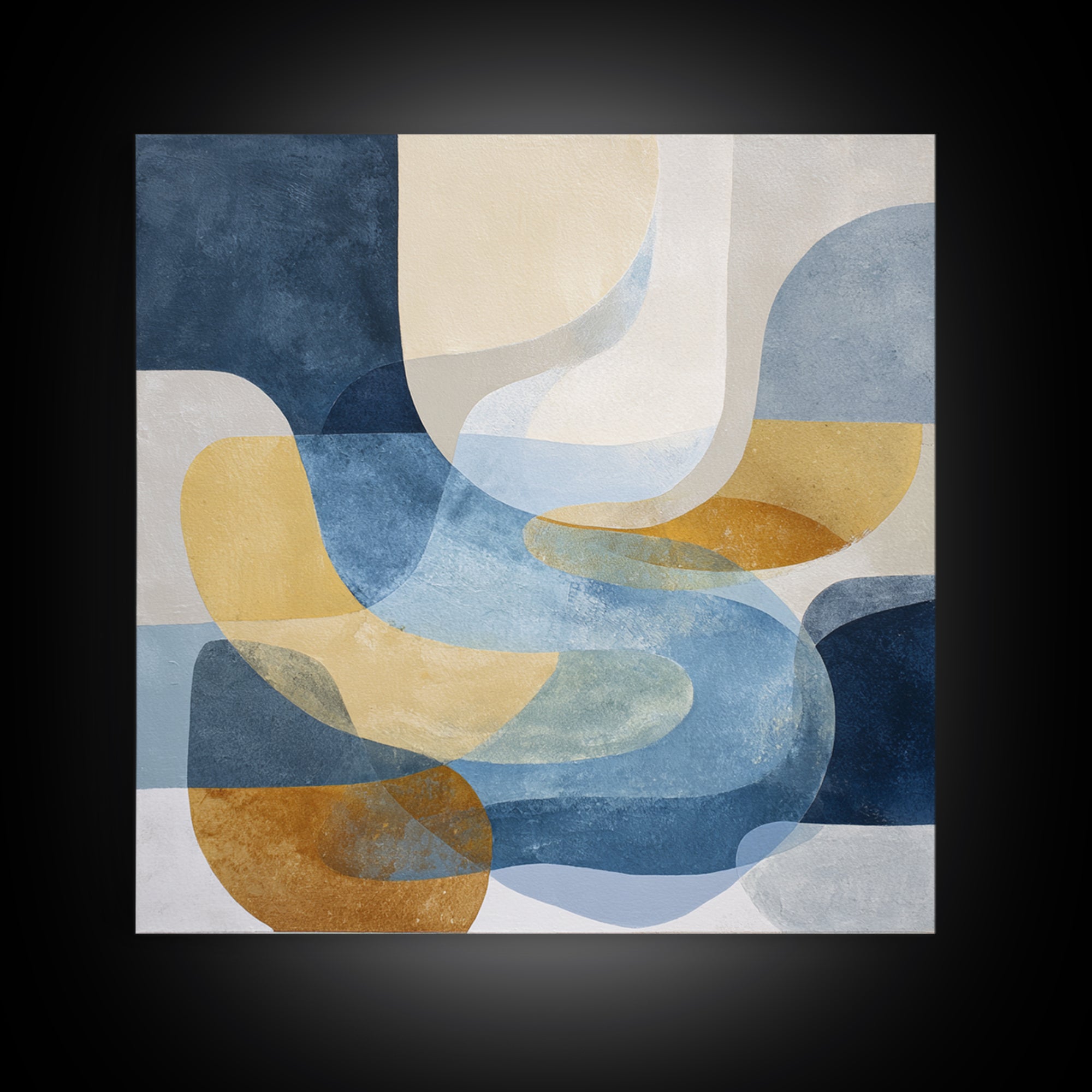 Abstract Water Forms Canvas Print, Art, Modern Decor, Living Room Decor, Abstract Art, Art Prints, Digital Art, ART-1x1-91