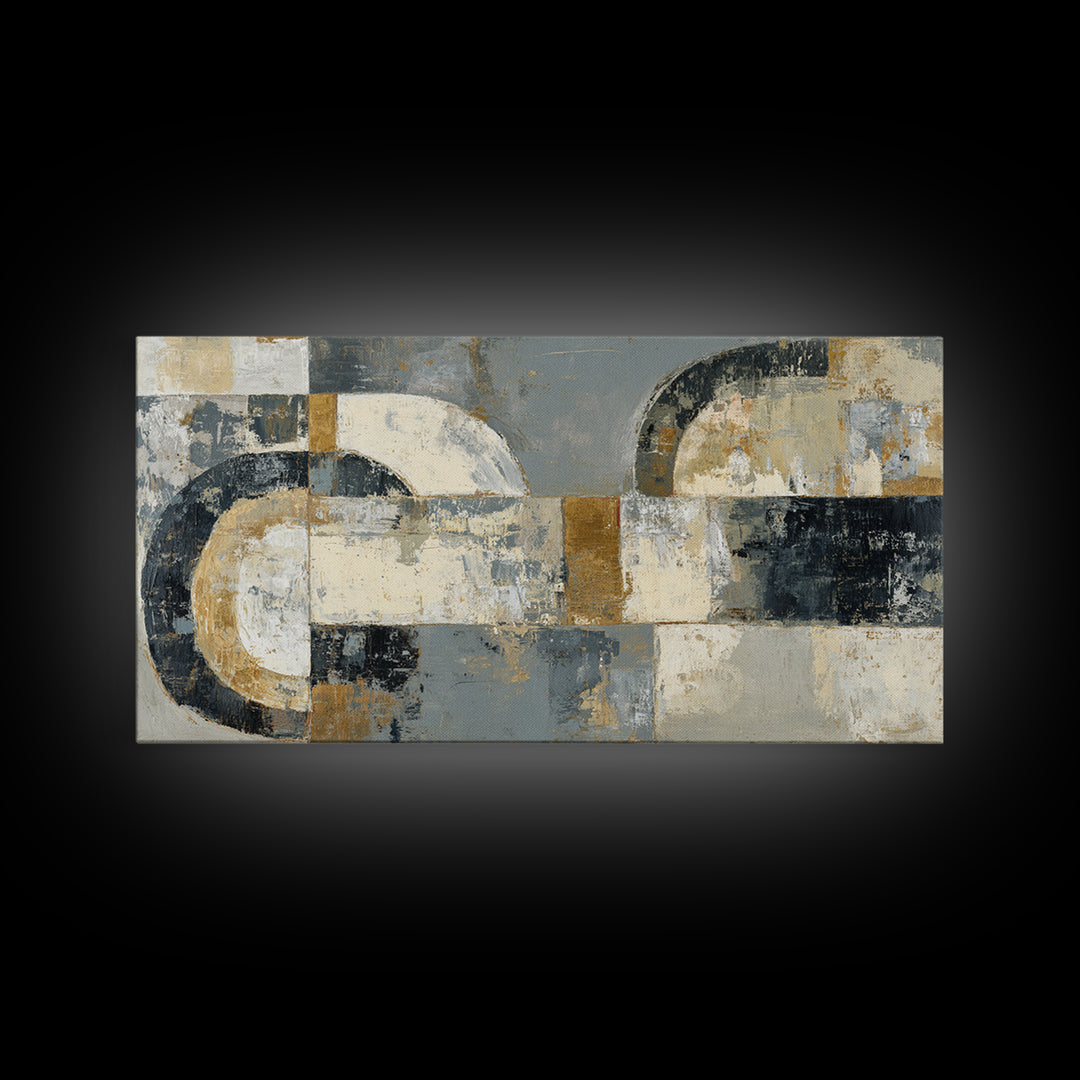 Textured Neutral Abstraction Canvas Print, Art, Textured Painting, Living Room Decor, Abstract Art, Digital Wall Art, ART-2x1-57