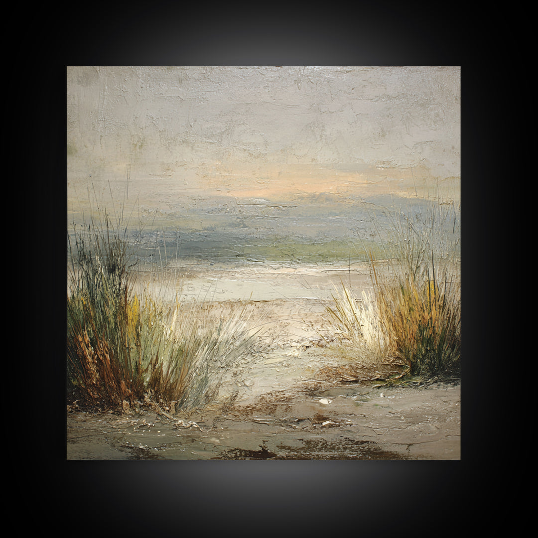 Oversized Abstract Landscape Canvas Print, Above Sofa Art, Luxury Decor, Living Room Decor, Statement, Canvas Wall Art, ASA-1x1-97