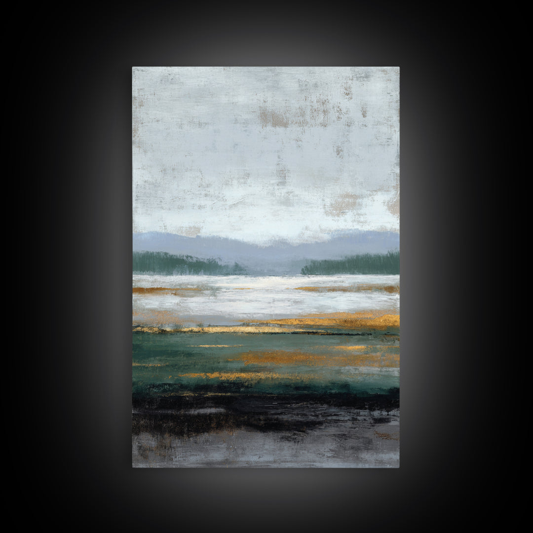 Oversized Abstract Landscape Canvas Print, Above Sofa Art, Art Print, Living Room Decor, Fine Art, Statement, Textured Wall Art, ASA-2x3-9