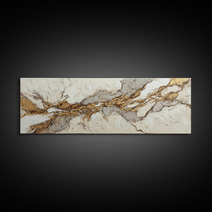 Textured Plaster Abstract Canvas Print, Above Sofa Art, Bauhaus Print, Living Room Decor, Abstract Art, Statement, ASA-3x1-3