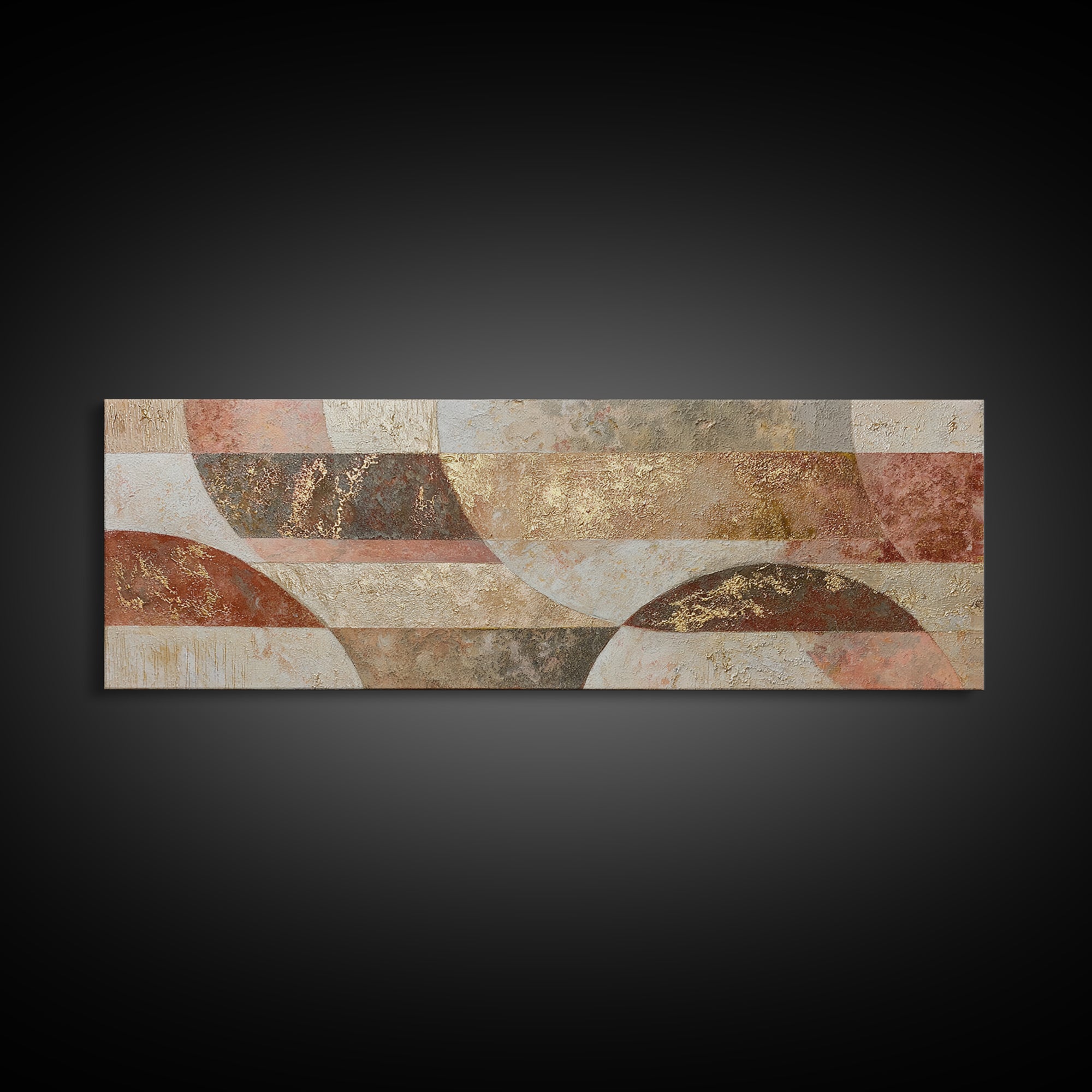 Textured Plaster Abstract Canvas Print, Above Sofa Art, Canvas Wall Art, Living Room Decor, Abstract Art, Statement, ASA-3x1-75