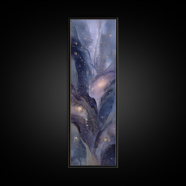 Scorpio Formed from Stars and Jeweled Shadows Framed Canvas Print, Astrology Art, Neutral Decor, Living Room Decor, Zodiac, AST-1x3-46