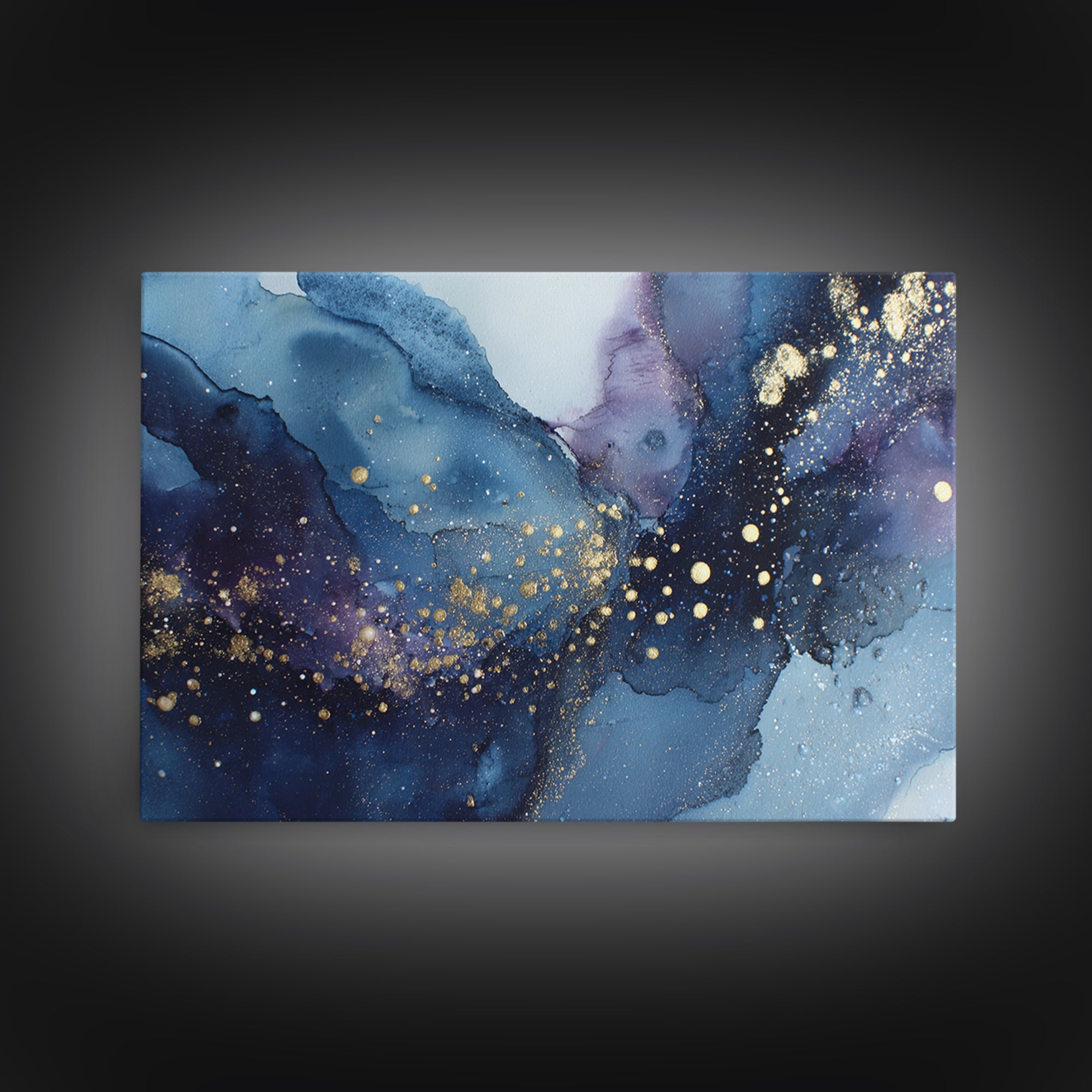 Scorpio Formed from Stars and Jeweled Shadows Framed Canvas Print, Astrology Art, Zodiac Sign Print, Living Room Decor, Zodiac, AST-3x2-86