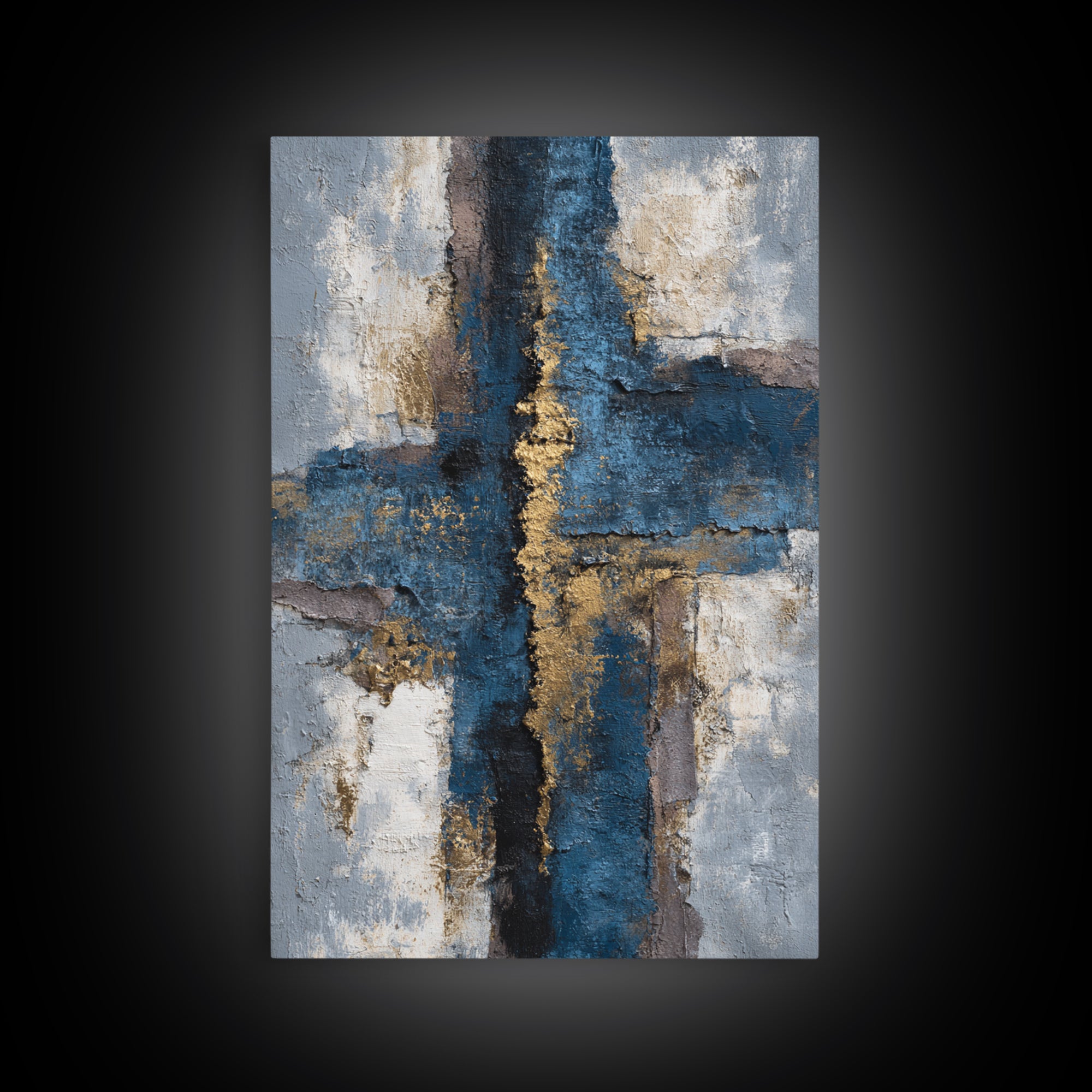 Abstract Soundwave Art Framed Canvas Print, Basement Art, Trendy Wall Art, Living Room Decor, Retreat, Original Art Prints, BAS-2x3-28