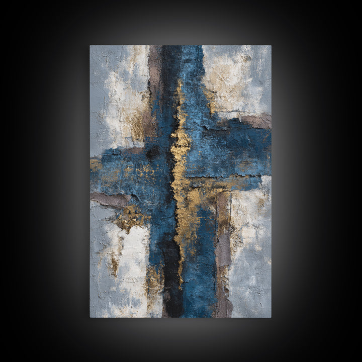 Abstract Soundwave Art Framed Canvas Print, Basement Art, Trendy Wall Art, Living Room Decor, Retreat, Original Art Prints, BAS-2x3-28
