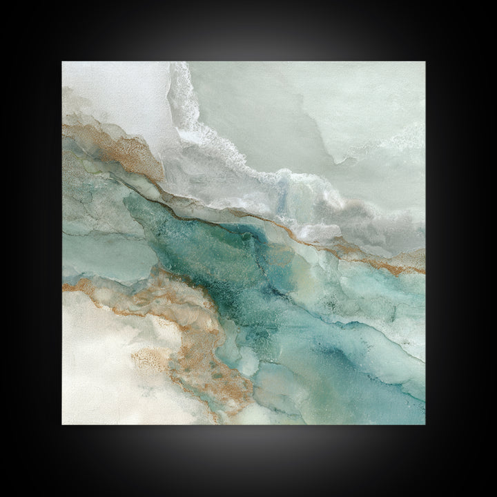 Abstract Marble Texture Framed Canvas Print, Bathroom Art, Art Print, Bathroom Decor, Fine Art, Spa, Custom Pet Portrait, BAT-1x1-88