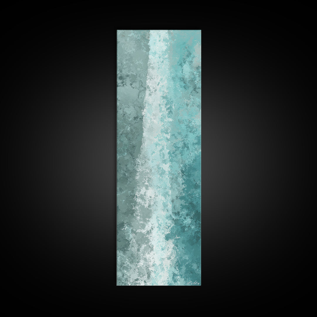 Abstract Marble Texture Canvas Print, Bathroom Art, Wall Decor, Bathroom Decor, Abstract Art, Spa, Contemporary Art, Wall Art, BAT-1x3-28