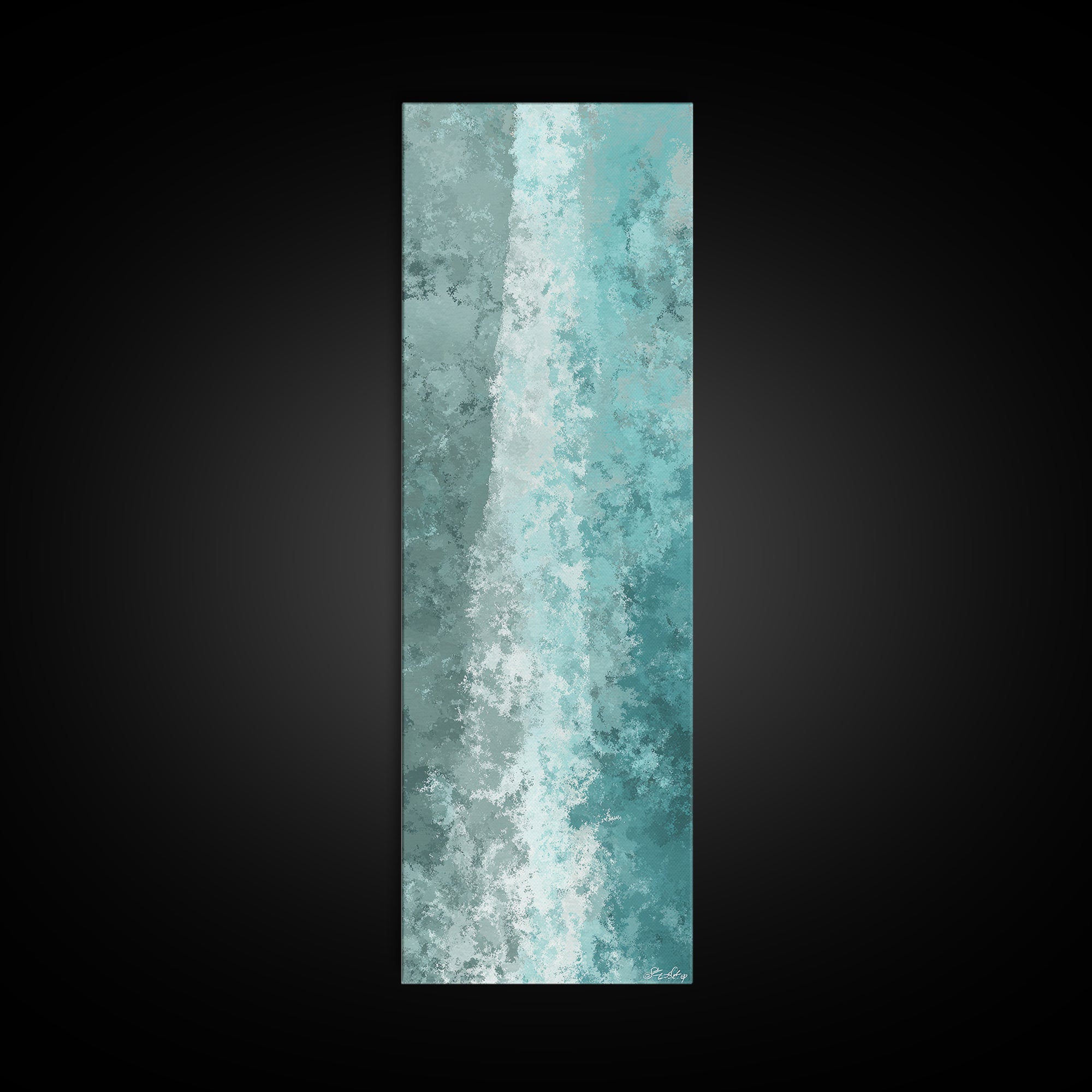 Abstract Marble Texture Canvas Print, Bathroom Art, Wall Decor, Bathroom Decor, Abstract Art, Spa, Contemporary Art, Wall Art, BAT-1x3-28