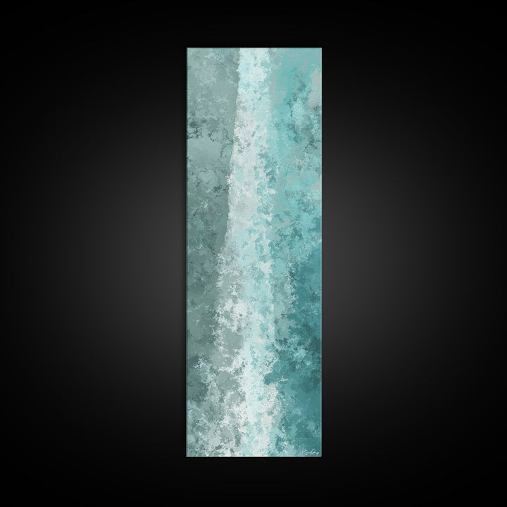 Abstract Marble Texture Canvas Print, Bathroom Art, Wall Decor, Bathroom Decor, Abstract Art, Spa, Contemporary Art, Wall Art, BAT-1x3-28