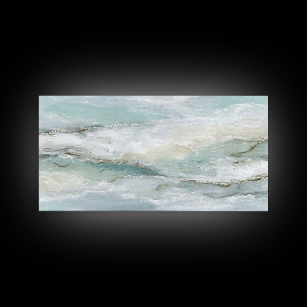 Abstract Marble Texture Framed Canvas Print, Bathroom Art, Printable Wall Art, Bathroom Decor, Spa, Bathroom Wall Decor, BAT-2x1-60