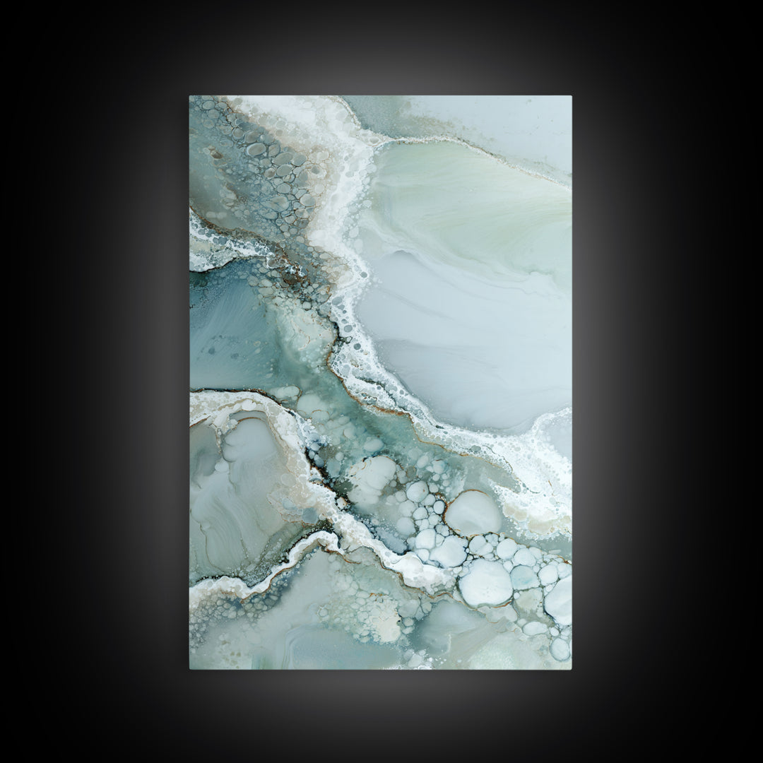 Abstract Marble Texture Framed Canvas Print, Bathroom Art, Funny Bathroom Art, Bathroom Decor, Abstract Art, Spa, Art Print, BAT-2x3-48