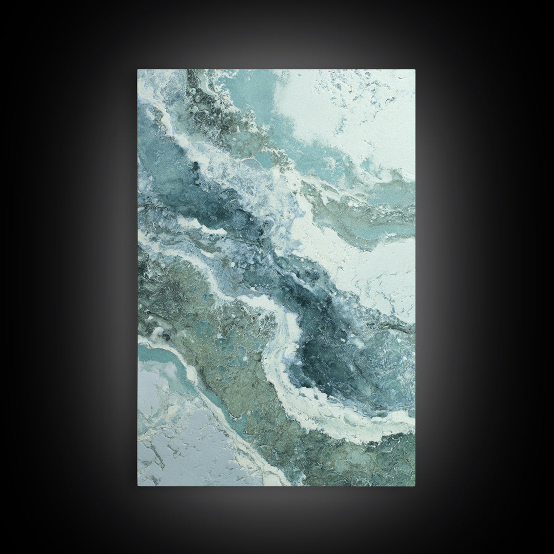 Abstract Marble Texture Canvas Print, Bathroom Art, Neutral Decor, Bathroom Decor, Fine Art, Spa, Wall Art, Home Decor, BAT-2x3-72