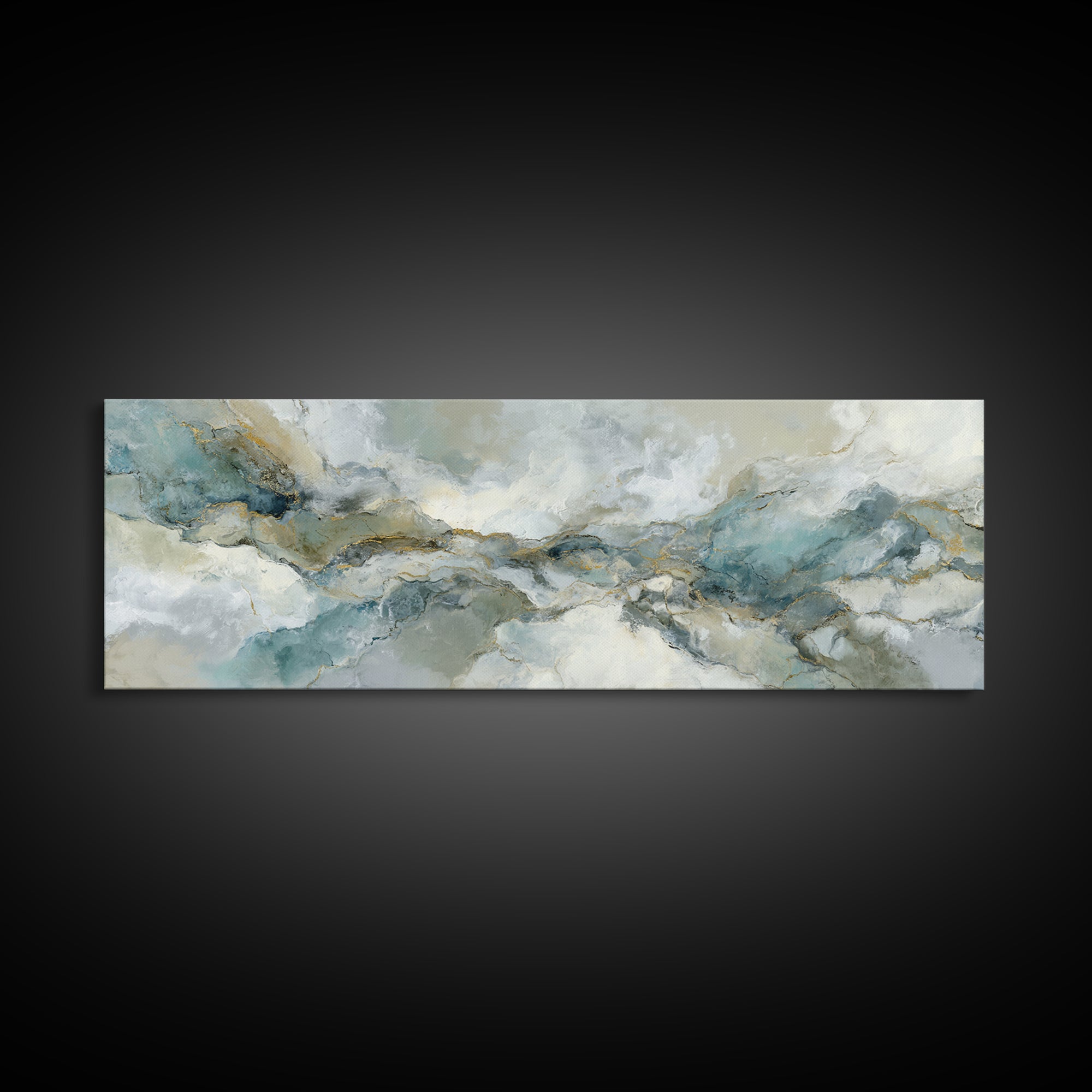 Abstract Marble Texture Canvas Print, Bathroom Art, Wall Art, Bathroom Decor, Abstract Art, Spa, Dog Portrait, Canvas Wall Art, BAT-3x1-80