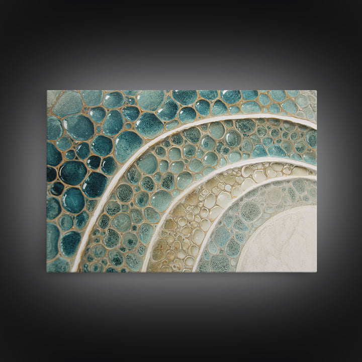 Clean Geometric Forms Canvas Print, Bathroom Art, Printable Wall Art, Bathroom Decor, Abstract Art, Spa, Bathroom Wall Decor, BAT-3x2-1