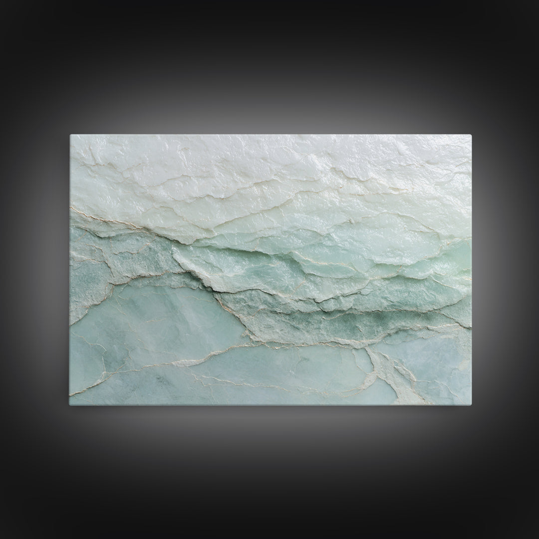 Abstract Marble Texture Canvas Print, Bathroom Art, Wall Hanging, Bathroom Decor, Abstract Art, Spa, Modern Art, BAT-3x2-44