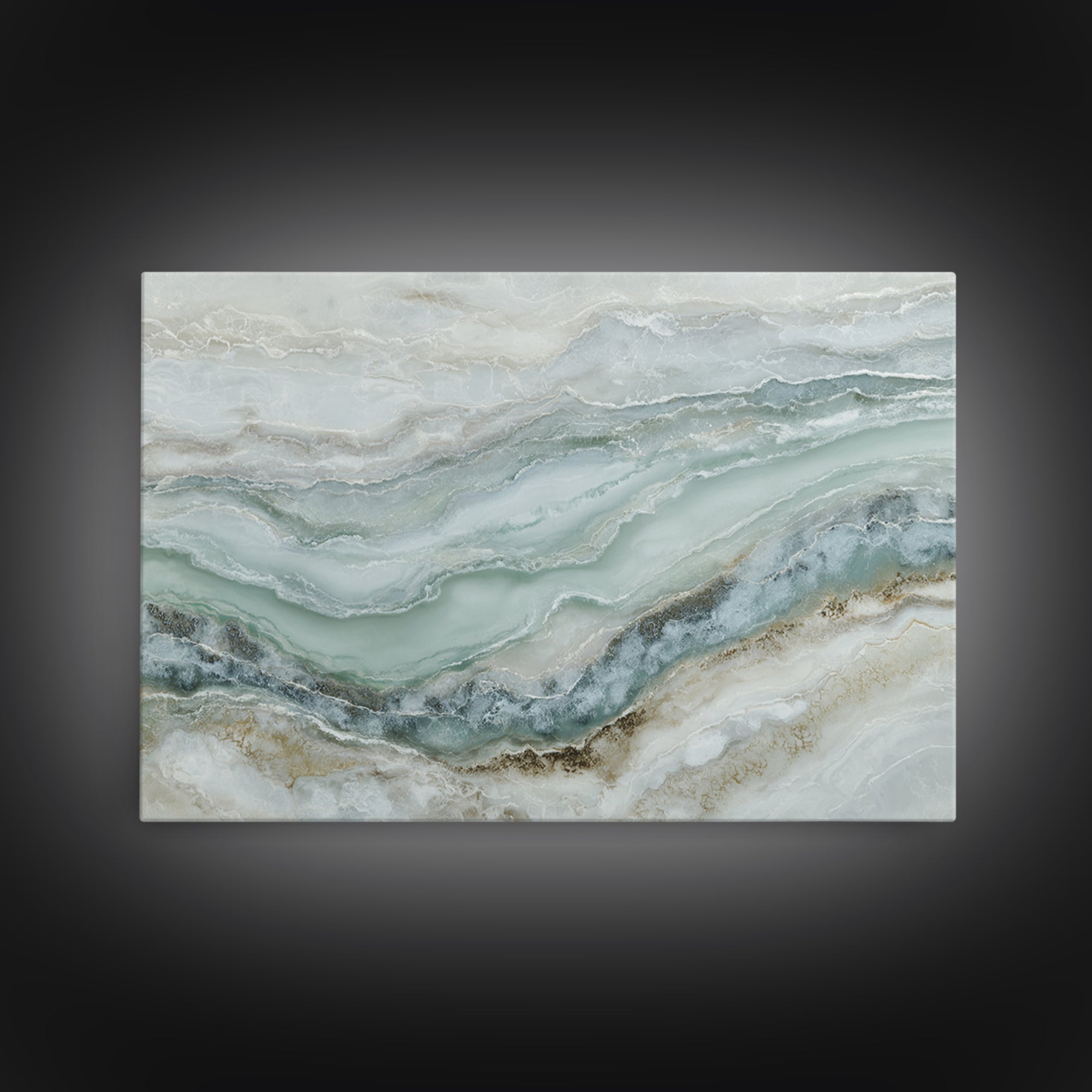 Abstract Marble Texture Framed Canvas Print, Bathroom Art, Halloween Art, Bathroom Decor, Abstract Art, Spa, Textured Painting, BAT-3x2-92