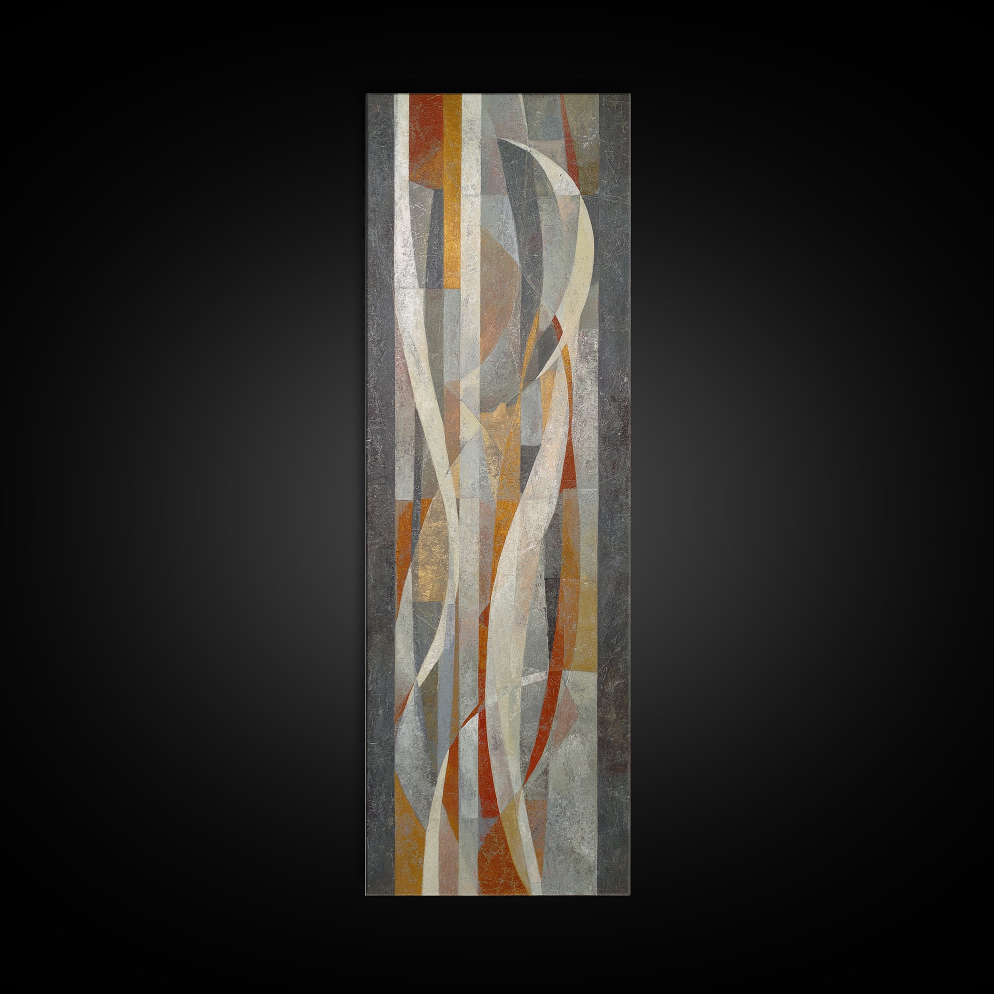 Abstract Marble Texture Framed Canvas Print, Black and White Art, Neutral Decor, Living Room Decor, Fine Art, Monochrome, BAW-1x3-75