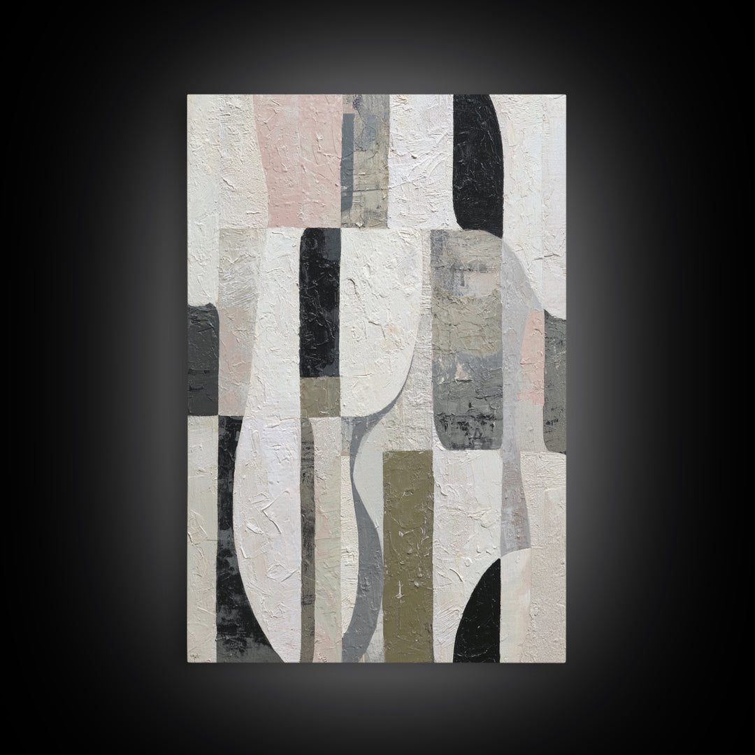 Abstract Marble Texture Canvas Print, Black and White Art, Apartment Decor, Living Room Decor, Monochrome, Photo Prints, BAW-2x3-71