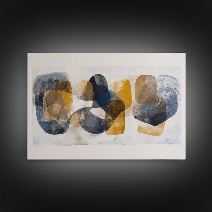 Abstract Charcoal Gestures on White Paper Canvas Print, Black and White Art, Home Decor, Living Room Decor, Monochrome, BAW-3x2-80