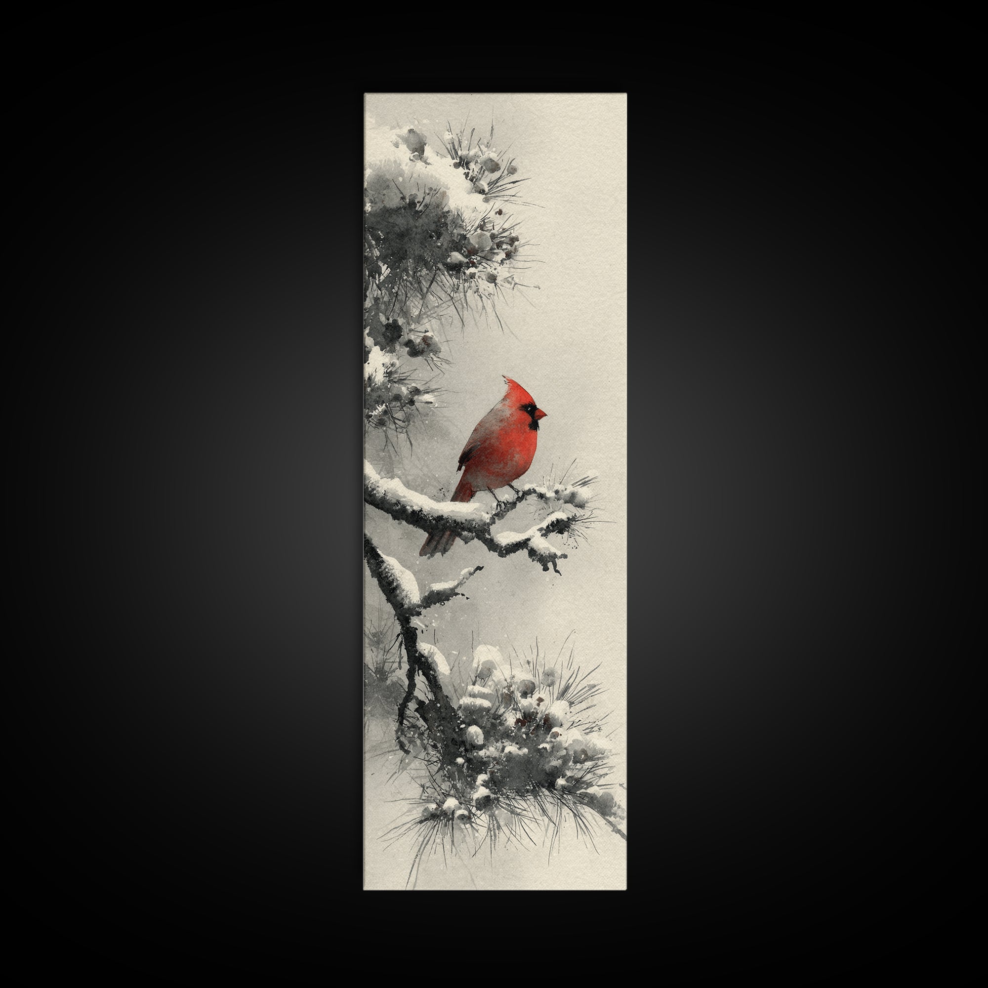 White Dove with Olive Branch and Calm Framed Canvas Print, Bird Art, Fine Art Print, Living Room Decor, Oil Painting, Flight, BIR-1x3-4
