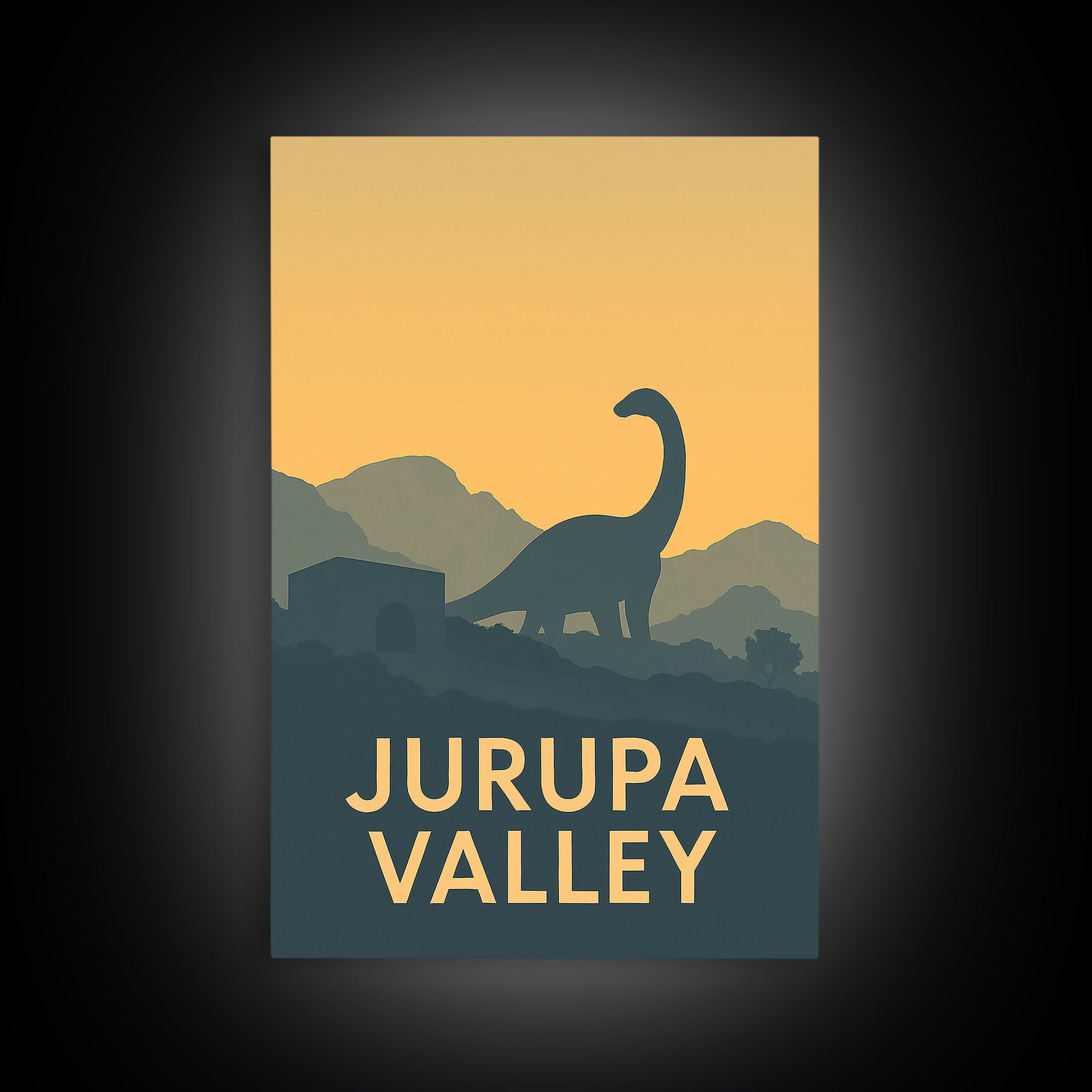 Jurupa Valley California Travel Poster, Canvas Print, Sunset Skyline Wall Art, Jurupa Valley Poster Print, Travel Art, City Art Print