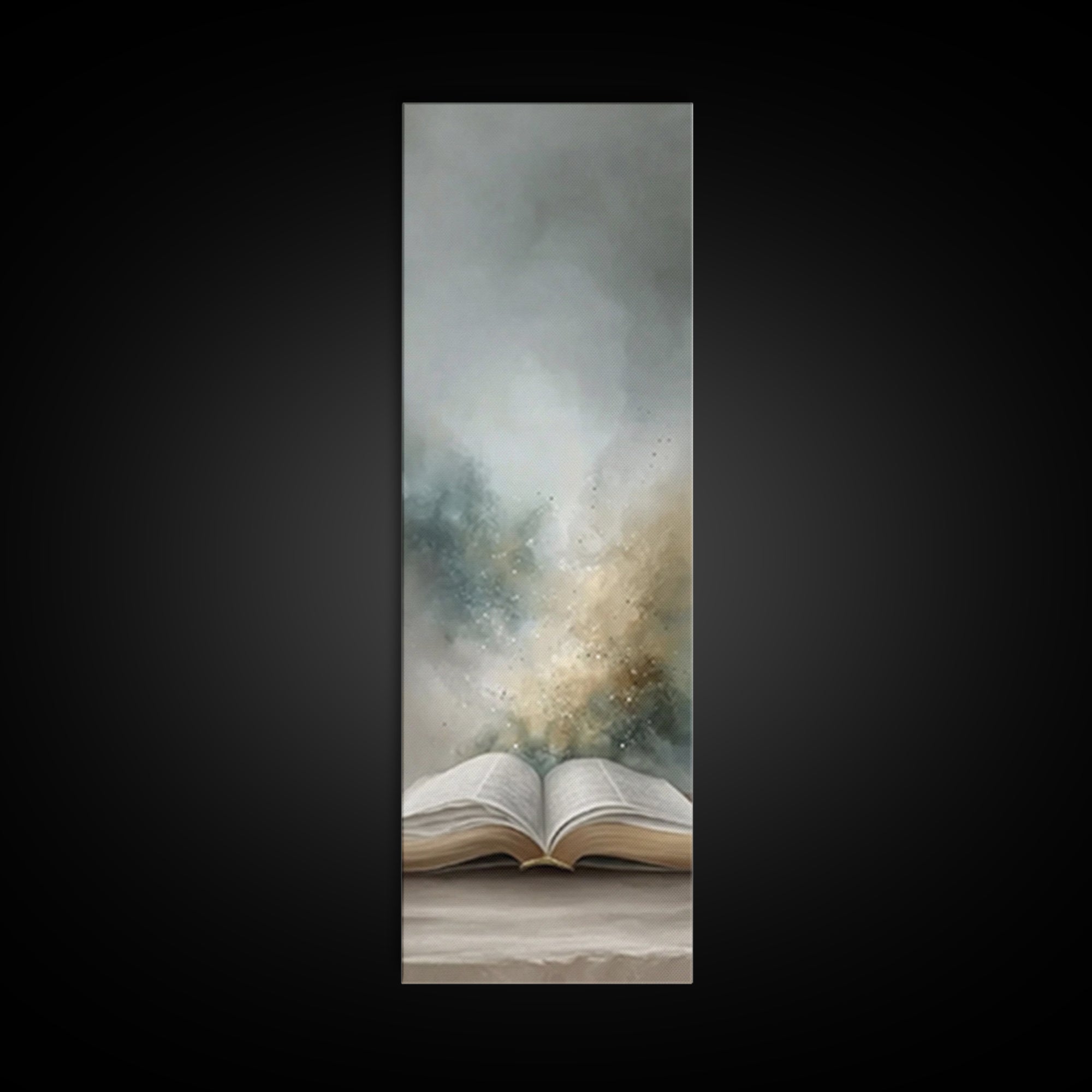Light Of Revelation – Framed Canvas Print – Christian Wall Art – Christian Art Canvas – Narrow Art – Christian Christmas Art – Christian Gi