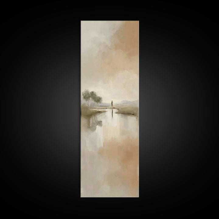 Dawn Of Mercy – Framed Canvas Print – Skinny Art – Christian Art Canvas – Jesus Painting – Christian Wall Art – Christmas Art