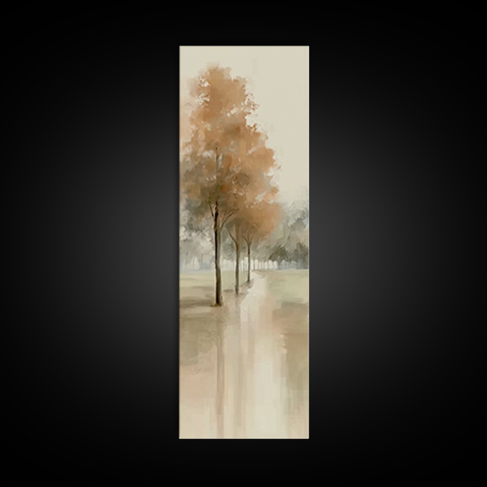Morning Ascend | Framed Canvas Print | Skinny Art | Christian Painting | Christian Wall Art | Christian Art Canvas | Christian Gift