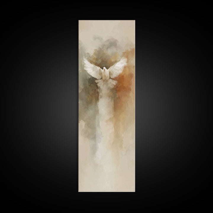 Spirit Of Glory – Framed Canvas Print – Christian Art Print – Christian Wall Art – Skinny Art – Christian Christmas Art – Christian Art Can