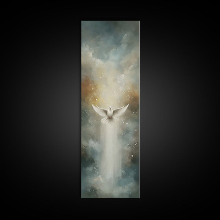 Radiance Of Peace – Framed Canvas Print – Christian Wall Art – Christian Art – Christian Art Canvas – Skinny Art – Christian Gift Ideas