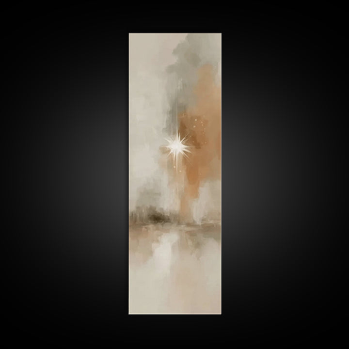 Redeemer Of Hope – Framed Canvas Print – Tall Narrow Wall Art – Christian Art – Jesus Painting – Christian Art Canvas – Christian Wall Art